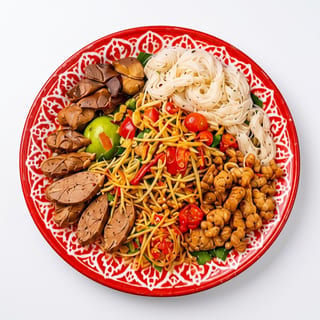 Tum Thad (Thai Sharing Salad) / ตำถาด