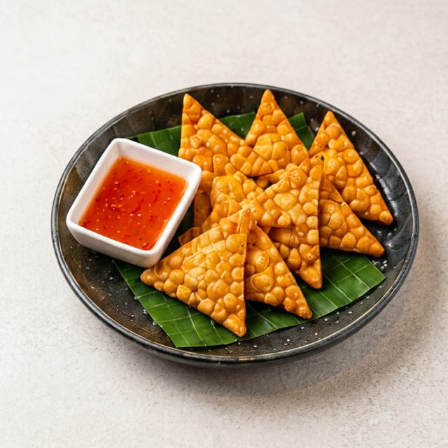 Crispy Fried Wontons / เกี๊ยวกรอบทอด.